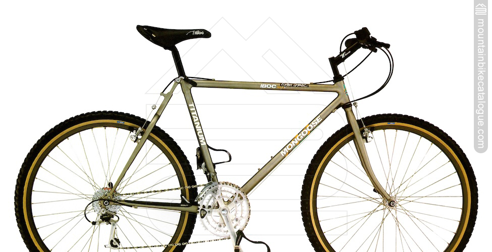 1989 Mongoose iboc-signature Mountain Bike Catalogue