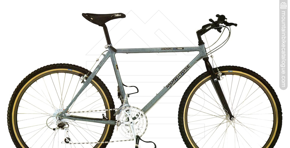 1989 Mongoose iboc-team Mountain Bike Catalogue